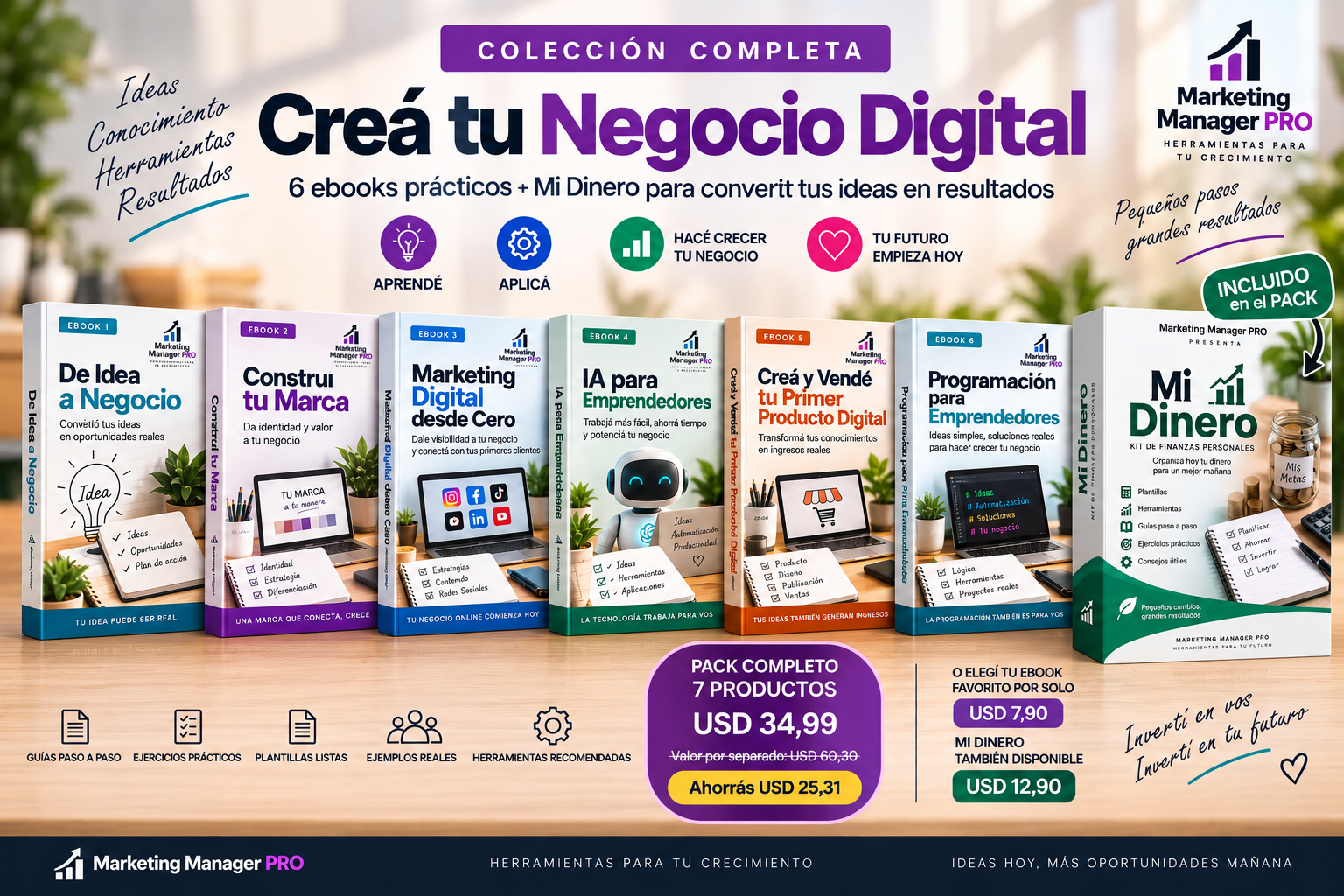 Pack Creá tu Negocio Digital con Mi Dinero